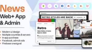Newsify (3 April 2024) News & Magazine Flutter App, News Website