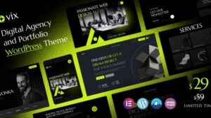 Ovix v1.0.0 Digital Agency & Creative Portfolio WordPress Theme