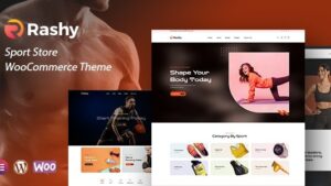Rashy (v1.1.6) Sport Store WooCommerce Theme