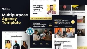 Rinico v1.01 Multipurpose Agency WordPress Theme
