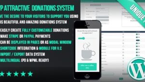 WP Attractive Donations System Easy Stripe & Paypal donations v1.25