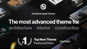 ArcHub (v1.2.14) Architecture and Interior Design WordPress Theme (Activated)