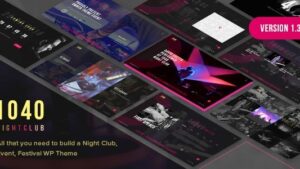 1040 Night Club (v1.3.3) DJ, Music Festival WordPress Theme