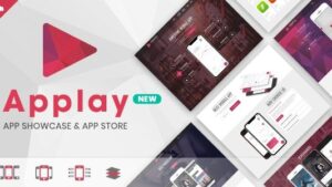 Applay (v3.7.1) Wordpress App Showcase & App Store Theme [Activated]