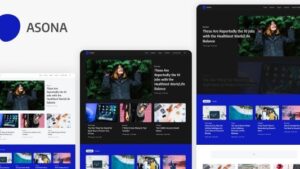 Asona (v1.3) Creative Minimal Blog and Magazine WordPress Theme