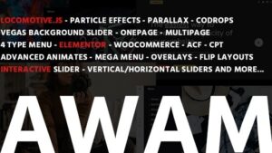 Awam (v1.0.9) Agency Portfolio WordPress Theme