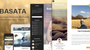 Basata (v1.3.3) Retina Responsive WordPress Blog Theme