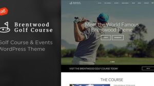 Brentwood (v2.9) Golf Course WordPress Theme