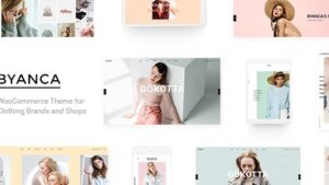 Byanca (v1.5) Modern WooCommerce Theme for Clothing Brands and Shops