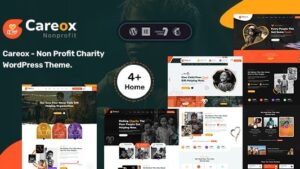 Careox v1.0.0 Non Profit Charity WordPress Theme
