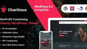 Charitious (v3.4) NonProfit Fundraising Charity WordPress Theme