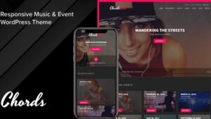 Chords v2.8.0 – Music / Artist / Radio WordPress theme