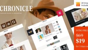 Chronicle (v1.3) Magazine & Blog WordPress Theme