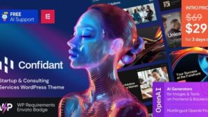Confidant (v1.0) Startup & Consulting Services WordPress Theme