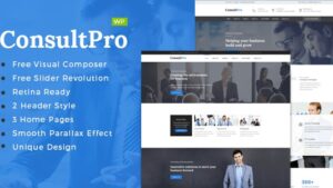 ConsultPro v3.0 Finance and Consultancy WordPress Theme