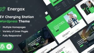 Energox v1.2 EV Charging Station WordPress Theme