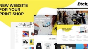 Etchy (v1.0) Print Shop WordPress Theme