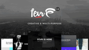 Fevr (v1.2.9.9) Creative MultiPurpose Theme