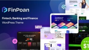 FinPoan (v1.0.8) Fintech, Banking and Finance WordPress Theme