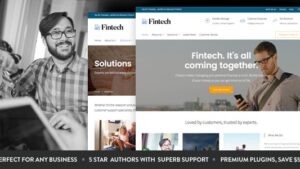 Fintech (v1.4.3) Startup WordPress Theme