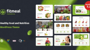 Fitmeal (v1.2.2) Organic Food Delivery and Healthy Nutrition WordPress Theme
