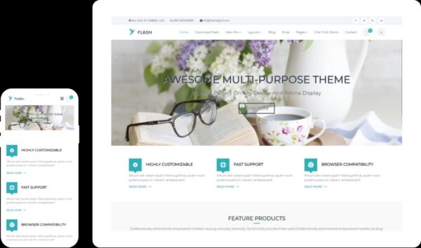 Flash Pro v2.4.16 MultiPurpose WordPress Theme