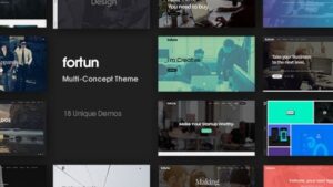 Fortun (v1.0) Multi-Concept WordPress Theme