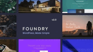 Foundry (v2.1.9) Multipurpose, Multi-Concept WP Theme