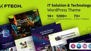 Ftech v1.0.2 IT Solution & Technology WordPress