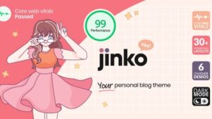 Jinko (v1.1.7) Your Personal Blog Theme