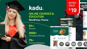 Kadu (v1.2) Education WordPress Theme