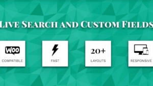 Live Search and Custom Fields (v2.7.2) WordPress Filter, search & WooCommerce Product Filter