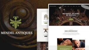 Mendel (v1.1.2) Furniture Design & Interior Restoration WordPress Theme