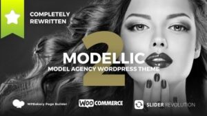 Modellic (v3.3.16) WooCommerce & Booking Model Agency WordPress Theme