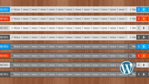 Modern News Ticker for WordPress (v1.9.0)