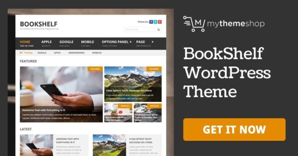 MyThemeShop Bookshelf WordPress Theme v2.1.2