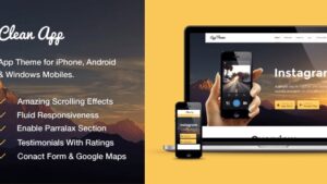 MyThemeShop Cleanapp WordPress Theme v1.1.7