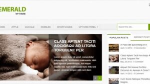 MyThemeShop Emerald WordPress Theme v1.2.0