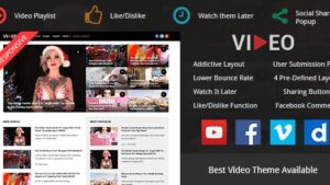 MyThemeShop Video (v2.2.10) WordPress Theme
