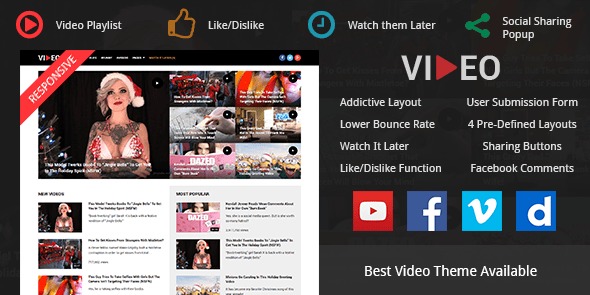 MyThemeShop Video (v2.2.10) WordPress Theme