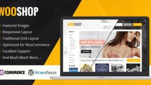 MyThemeShop WooShop (v1.3.9) WordPress Theme