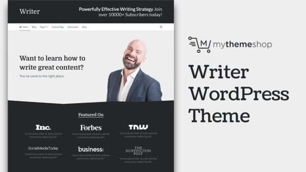 MyThemeShop Writer (v1.2.10) WordPress Theme