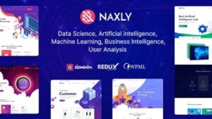 Naxly (v1.1) Data Science & Analytics WordPress Theme