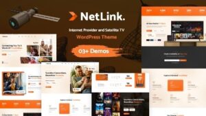 Netlink (v1.0.5) Broadband TV & Internet Provider WordPress Theme