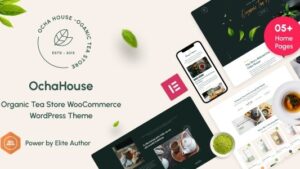 OchaHouse v2.2.8 Organic Tea Store WooCommerce WordPress Theme