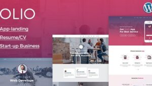 Olio (v2.2) One Page WordPress Theme