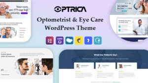 Optrica (v1.1) Optometrist & Eye Care WordPress Theme