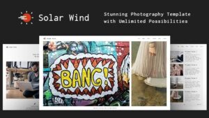SolarWind v1.4.1 Photography WordPress Theme