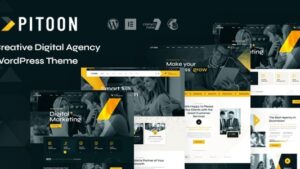 Pitoon v1.0 Creative Digital Agency WordPress Theme