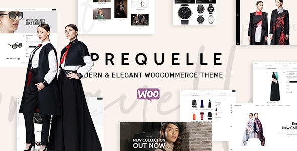 Prequelle v1.9.7 Elegant and Modern WooCommerce Theme